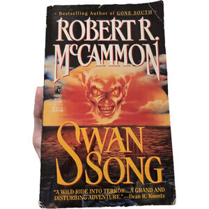 Swan Song by Robert R. McCammon post apocalyptic horror fiction vintage
